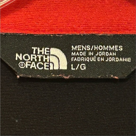 The North Face Men's Track Jacket Size L Red Full Zip Casual - Picture 11 of 12